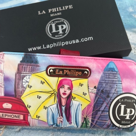 La Philipe Colorful Wallet - Picture 1 of 3